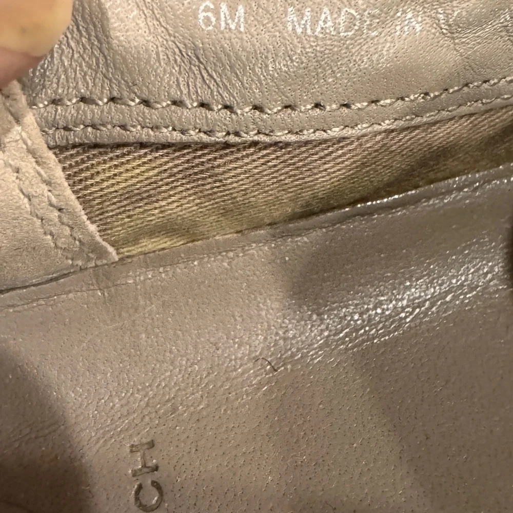 Tory Burch taupe Quilted Slip-On leather Sneakers